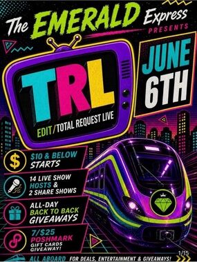 🚂 JAZZNU68 🚂💚The Emerald Express TRL Edit💚Live 06/06!!